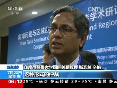 [视频]南海问题与区域合作发展高端智库研讨会·新加坡 多国专家：临时仲裁庭违背仲裁原则