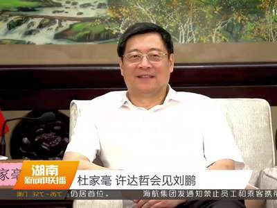 杜家毫 许达哲会见刘鹏