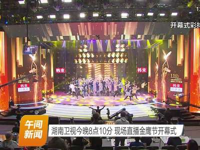 第11届中国金鹰电视艺术节14日晚开幕