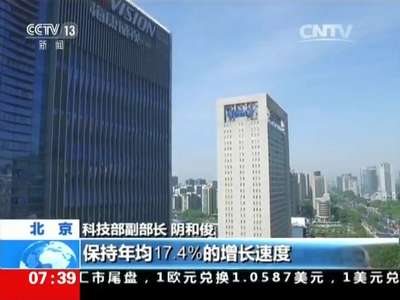 [视频]科技部：我国高新技术及产业化实现新突破