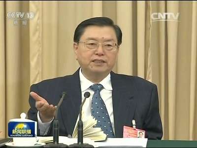 [视频]张德江参加安徽代表团审议