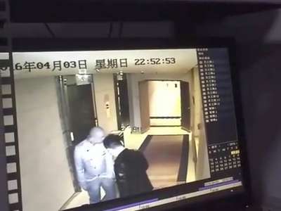 [视频]监控：女子入住北京酒店遭陌生男尾随强行拖拽
