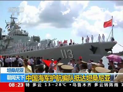 [视频]坦桑尼亚：中国海军护航编队抵达坦桑尼亚