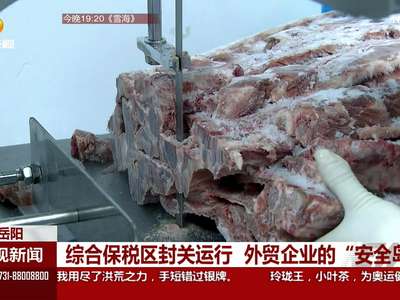 综合保税区封关运行 外贸企业的“安全岛”