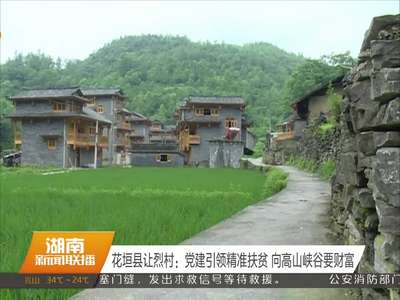 花垣县让烈村：党建引领精准扶贫 向高山峡谷要财富