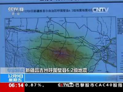 [视频]新疆昌吉州呼图壁县6.2级地震 新疆半个月内发生两起地震