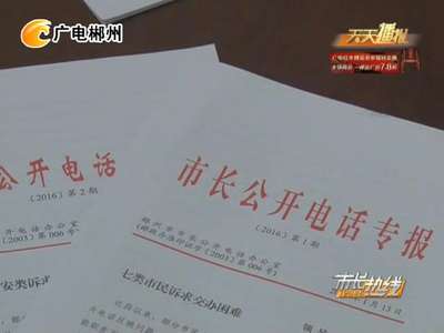 2016年，市长热线为郴州市民做了啥？