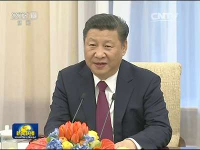 [视频]习近平会见以色列总理