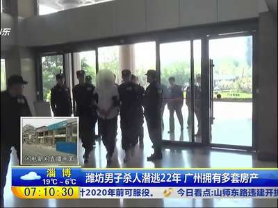 [视频]潍坊男子杀人潜逃22年成富翁 广州拥有多套房产