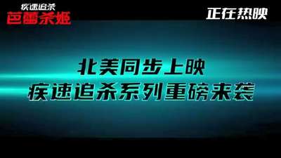 《疾速追杀：芭蕾杀姬》正在热映