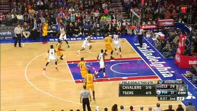 NBA-乐福篮下卡位接球转身双手重扣-乐视体育