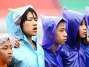 刘璇现场激励小选手