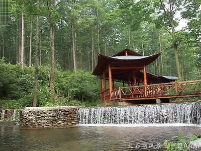 辽宁本溪大石湖风景区