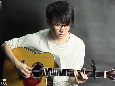 胡洋指弹吉他教学《好久不见》