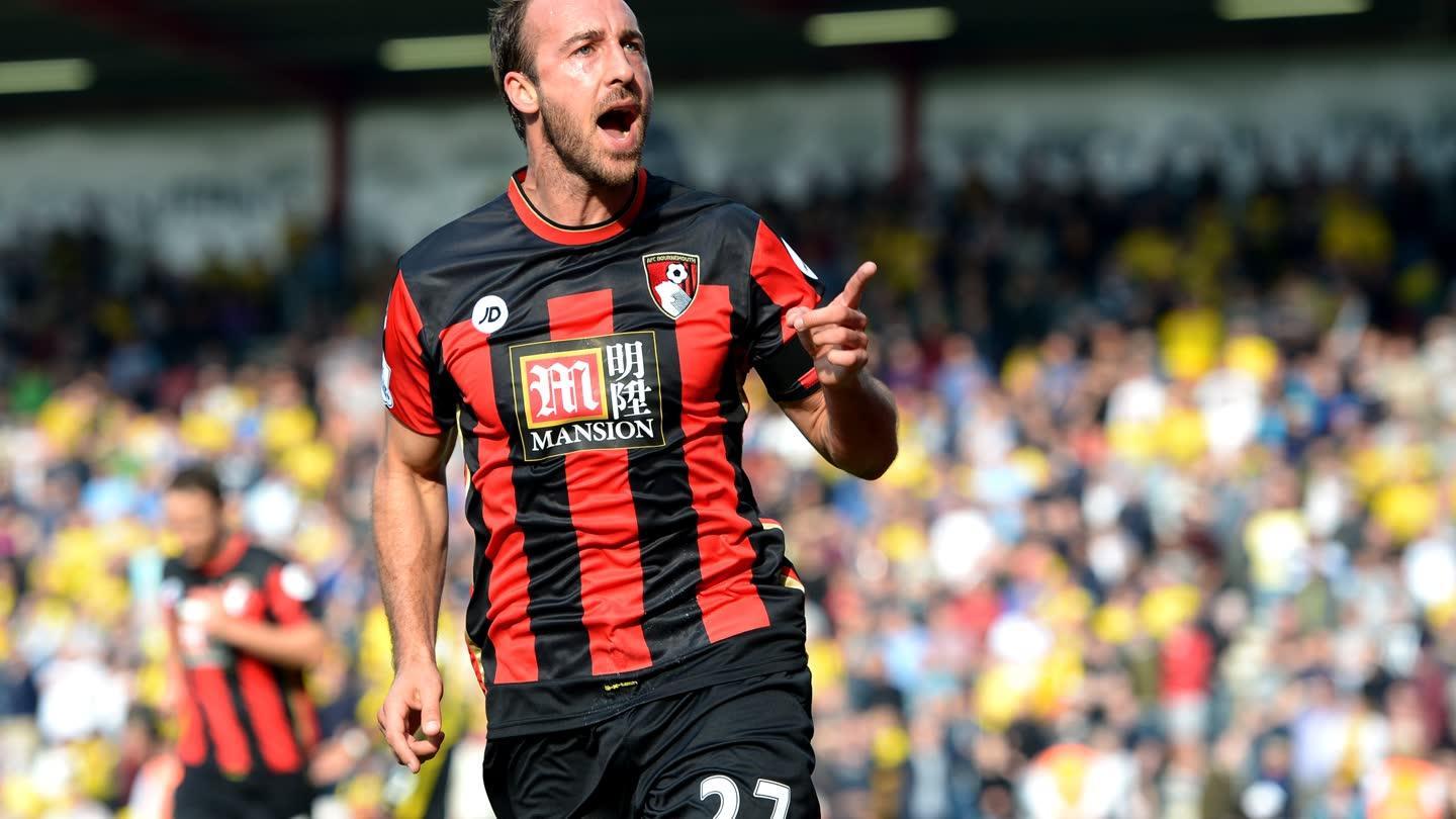 英超-穆雷头槌门将送大礼 伯恩茅斯1-1平沃特福德