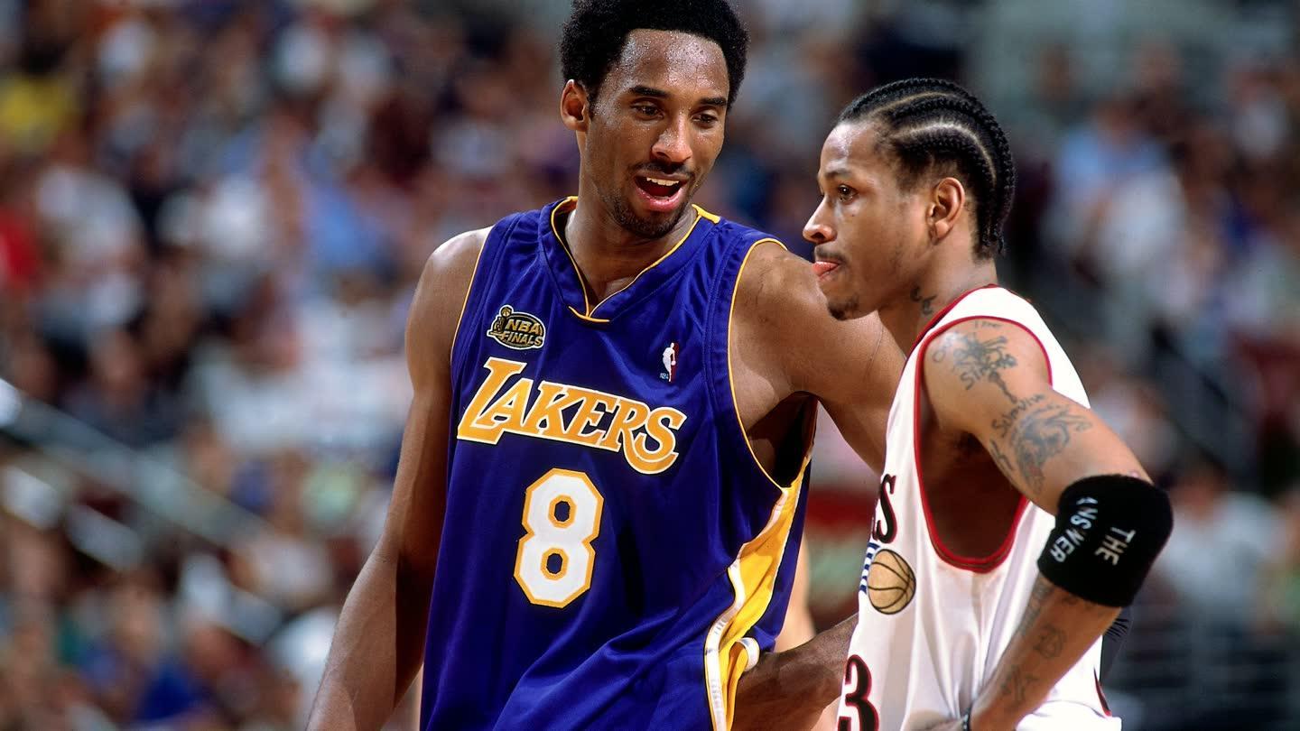 末节0分!21岁科比用窒息防守全面封锁艾弗森